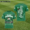 2024 Boston Celtics NBA Champions Boston's City Skyline Name Shirt 3D 1 7