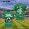 2024 Boston Celtics NBA Champions Boston's City Skyline Name Shirt 3D 3 9