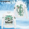 2024 Boston Celtics NBA Champions Boston's City Skyline Name Ugly Sweater Ugly Ugly