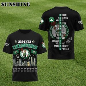 2024 NBA Champions Boston Celtics 3D T Shirt 1 7