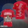 2024 Stanley Cup Champions Florida Panthers NHL 3D T Shirt 3 3