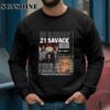 21 Savage Album Shirt American Dream Album Shirt 3 Sweatshirts