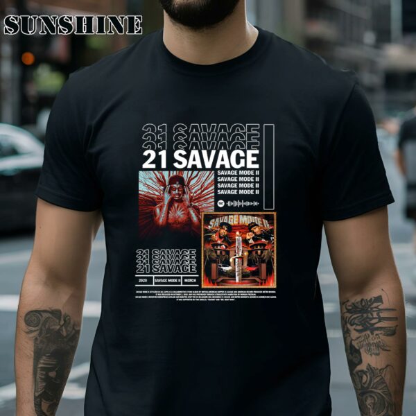 21 Savage Metro Boomin Album Shirt Savage Mode II 2 Shirt