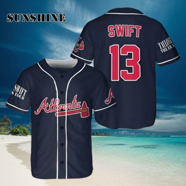 Atlanta Braves Taylor Swift Baseball Jersey Unique Taylor Swift Merch Hawaiian Hawaiian