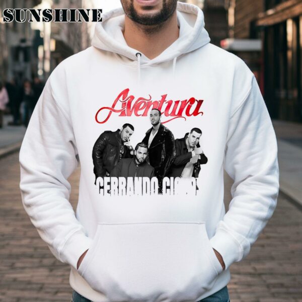 Aventura Cerrando Ciclos Shirt Bachata Shirt Romero Shirt Aventura Tour Tee 4 Hoodie