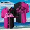 Barbie Baseball Jersey Pink And Black Aloha Shirt Aloha Shirt