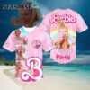 Barbie Lets Go Party Baseball Jersey Personalized Hawaiian Hawaiian