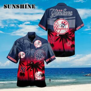 Baseball New York Yankees Hawaiian Shirt Sports Summer Beach Aloha Shirt Aloha Shirt
