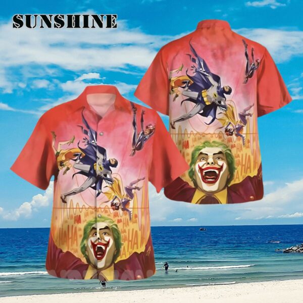 Batman 1966 The Joker All Over Print Hawaiian Shirt Aloha Shirt Aloha Shirt