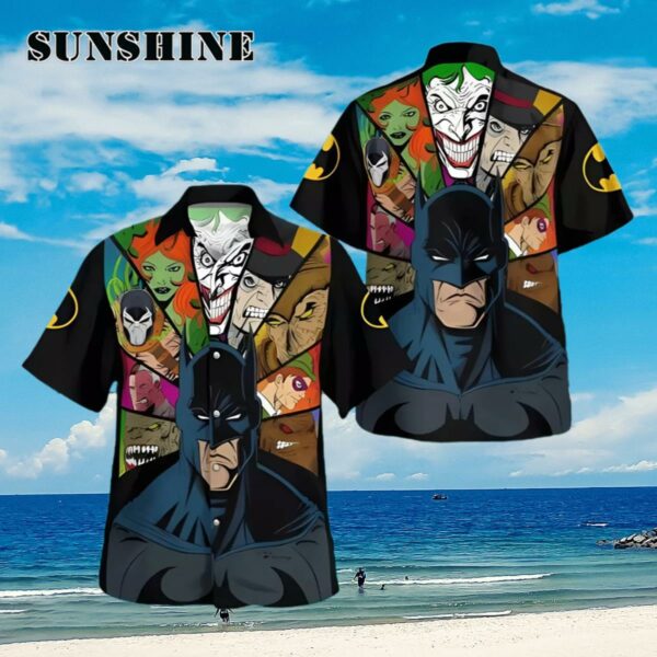 Batman Animated Colorful Amazing Hero Fans Love Batman Hawaiian Shirt Aloha Shirt Aloha Shirt