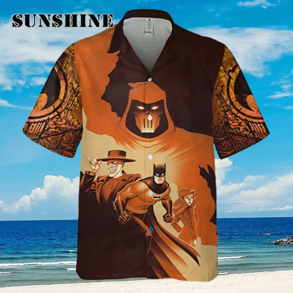 Batman Animation vs Villains Hawaiian Hawaiian Shirt Aloha Shirt Aloha Shirt