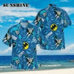 Batman Blue Hawaiian Shirt Beach Aloha Shirt Aloha Shirt Aloha Shirt