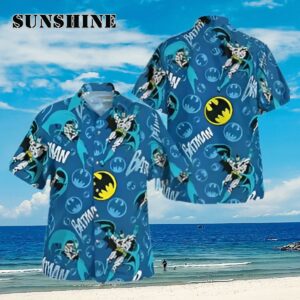 Batman Blue Hawaiian Shirt Beach Aloha Shirt Aloha Shirt Aloha Shirt