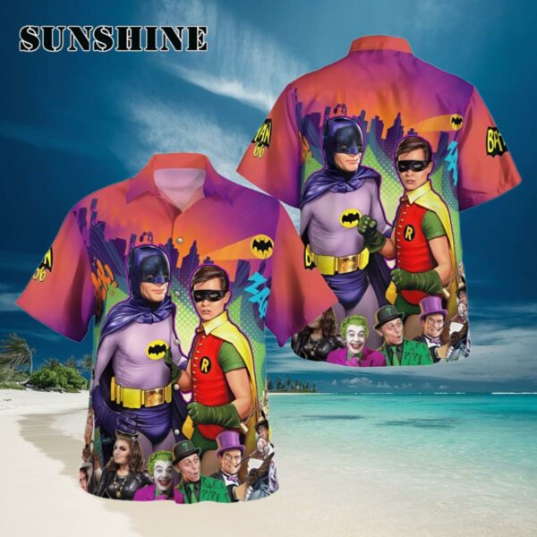 Batman Robin DC Comics Hawaiian Shirt Hawaiian Hawaiian