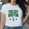 Boston Celtics 18 Time NBA Finals Champions We Got 18 Banners T Shirt 2 Shirt