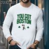 Boston Celtics 18 Time NBA Finals Champions We Got 18 Banners T Shirt 5 Long Sleeve