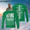 Boston Celtics 18 Times NBA Champions 2024 Boston City Skyline Ugly Sweater Sweater Sweater
