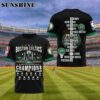 Boston Celtics 2024 Eastern Conference Champions Black 3D T Shirt 3 9