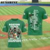 Boston Celtics 2024 NBA Champions 18 Times Team Portrait 3D Shirt 2 8