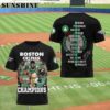 Boston Celtics 2024 NBA Champions 18 Times Team Portrait Shirt 3D 2 8