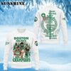 Boston Celtics 2024 NBA Champions 18 Times Ugly Sweater Christmas Ugly Ugly