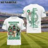 Boston Celtics 2024 NBA Champions 3D T Shirt 3 9