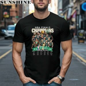 Boston Celtics 2024 NBA Finals Champions Celebrating Loyal Fan T Shirt 1 men shirt