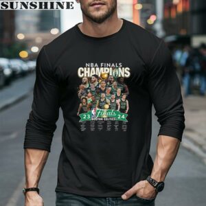 Boston Celtics 2024 NBA Finals Champions Celebrating Loyal Fan T Shirt 5 long sleeve shirt