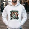 Boston Celtics 2024 NBA Finals Champions Fade Away Jumper Roster Shirt 4 Hoodie