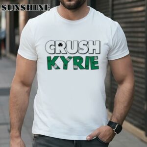 Boston Celtics Kyrie Irving Crush Kyrie Shamrock Basketball NBA Finals Champions 2024 Shirt 1 TShirt