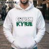 Boston Celtics Kyrie Irving Crush Kyrie Shamrock Basketball NBA Finals Champions 2024 Shirt 4 Hoodie