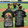 Boston Celtics NBA Finals Champions 2024 Boston City Skyline 3D Shirts 2 8
