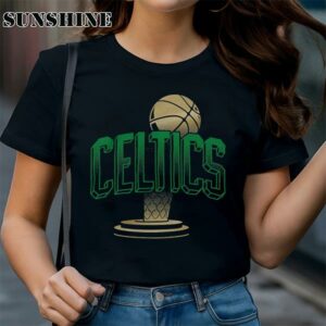 Boston Celtics Stadium Essentials 2024 NBA Finals Champions Fadeaway Retro Wash T Shirt 1 TShirt
