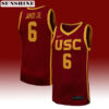 Bronny James Cardinal USC Trojans Basketball Jerseys