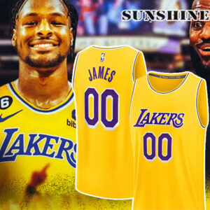 Bronny James Lakers Jersey