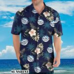 Busch Light Flower and Palm Trees Hawaiian Shirt Aloha Shirt Aloha Shirt