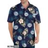 Busch Light Flower and Palm Trees Hawaiian Shirt Hawaaian Shirt Hawaaian Shirt