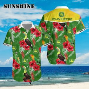 Busch Light John Deere Hawaiian Shirt Aloha Shirt Aloha Shirt