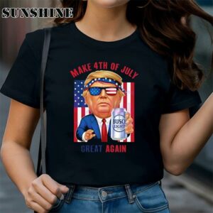 Caricature Donald Trump Make 4th Of July Great Again Shirt 1 TShirt