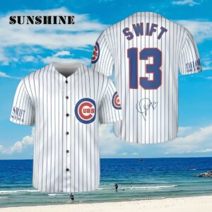 Chicago Taylor Swift Baseball Jersey Taylor Swift Merch Aloha Shirt Aloha Shirt