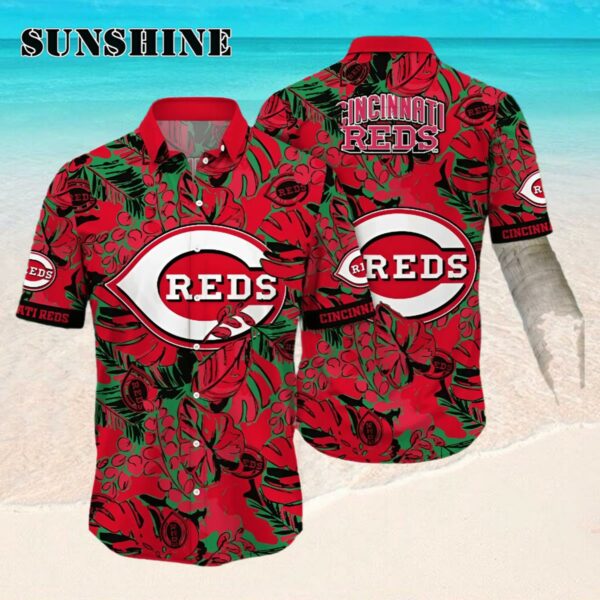 Cincinnati Reds MLB Hawaiian Shirt Travel Aloha Shirt Hawaaian Shirt Hawaaian Shirt