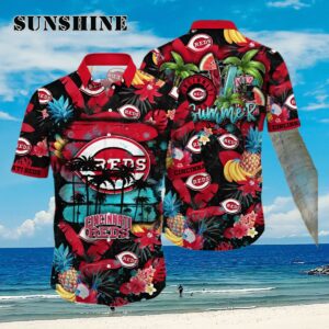 Cincinnati Reds MLB Hawaiian Shirt Warm Season Aloha Shirt Aloha Shirt Aloha Shirt