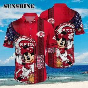 Cincinnati Reds MLB Mickey Lover Hawaiian Shirt For Fans Aloha Shirt Aloha Shirt