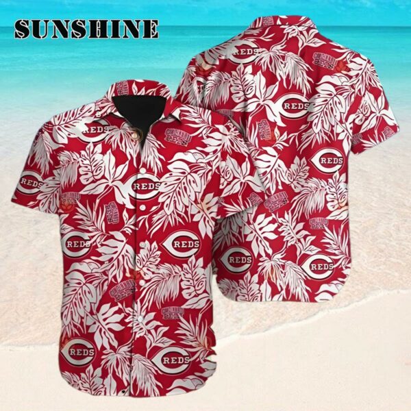 Cincinnati Reds Tropical Aloha Hawaiian Shirt Hawaaian Shirt Hawaaian Shirt