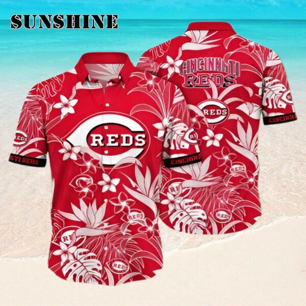 Cincinnati Reds Tropical Summer Hawaiian Shirt Hawaaian Shirt Hawaaian Shirt