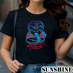 Cobra Kai Never Dies Cobra Logo Shirt 1 TShirt
