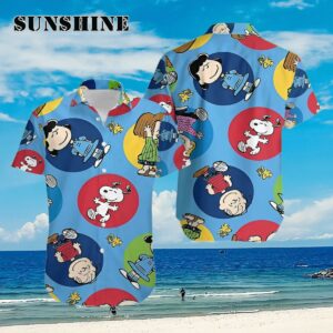 Comic Friends Snoopy And Woodstocks Hawaiian Shirt Aloha Shirt Aloha Shirt