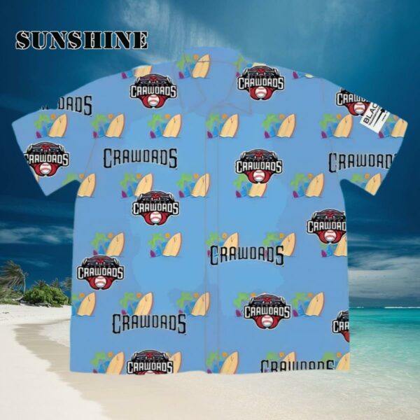 Crawdads Beach Shirt Giveaway 2024 Hawaiian Hawaiian