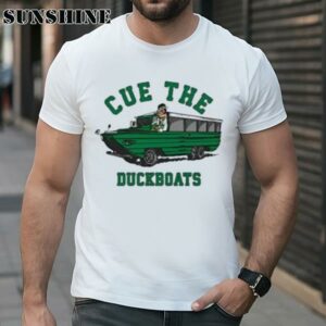 Cue The Duckboats Boston Celtics Shirt 1 TShirt