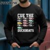 Cue The Duckboats Celtics 2024 Shirt 3 Sweatshirts